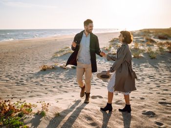 Familienglück im Sommer auf der Insel Rügen