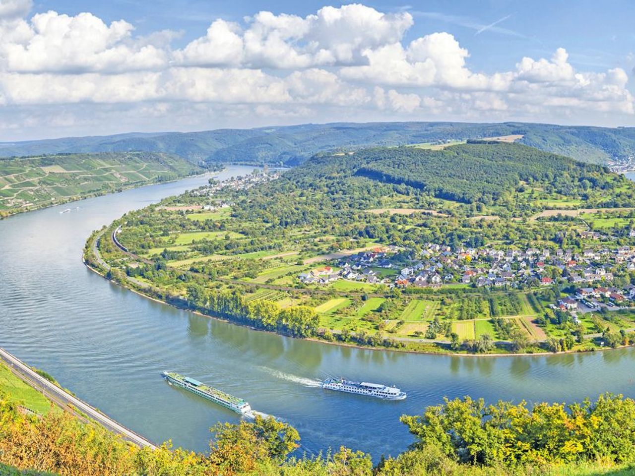 8 Tage Erholung im Sommer im Tal der Loreley