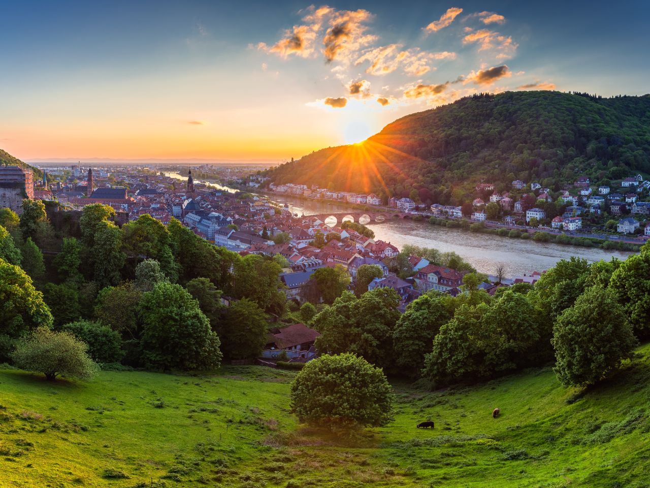 Romantisches Heidelberg und Wellness im Odenwald