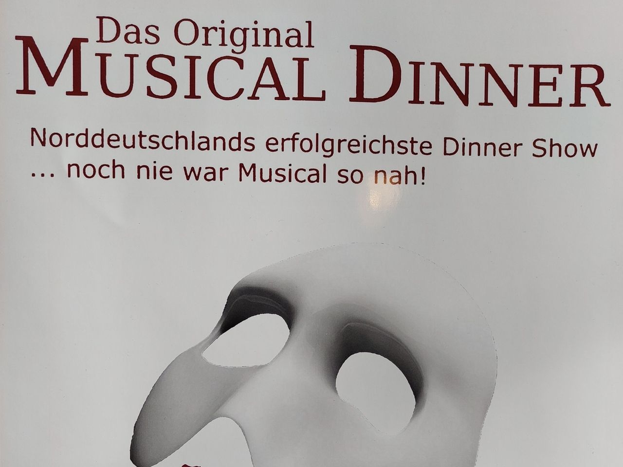 Kurztrip inkl. Musical Dinner