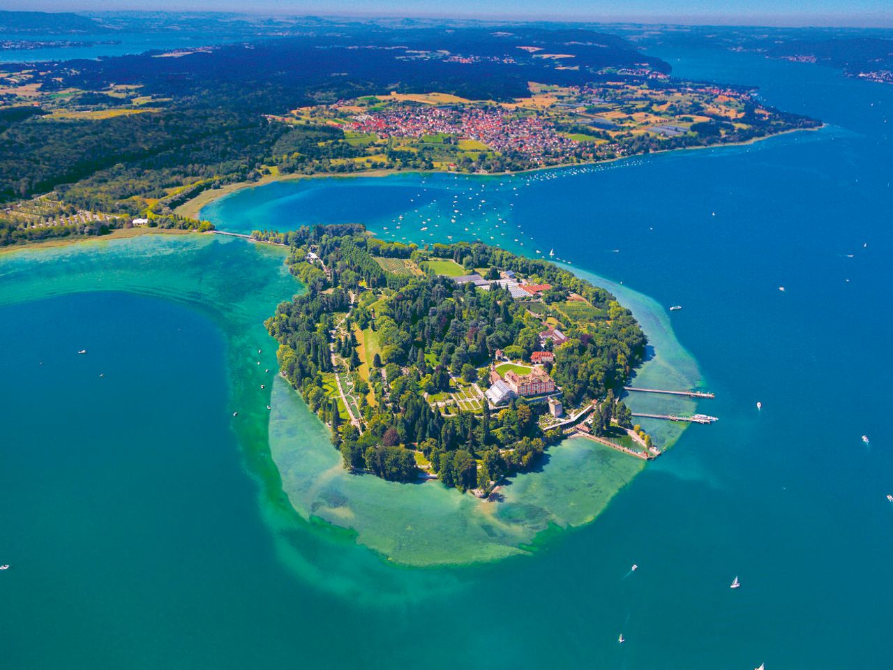 Blumige Farbenpracht-Insel Mainau im Bodensee | 4 T.