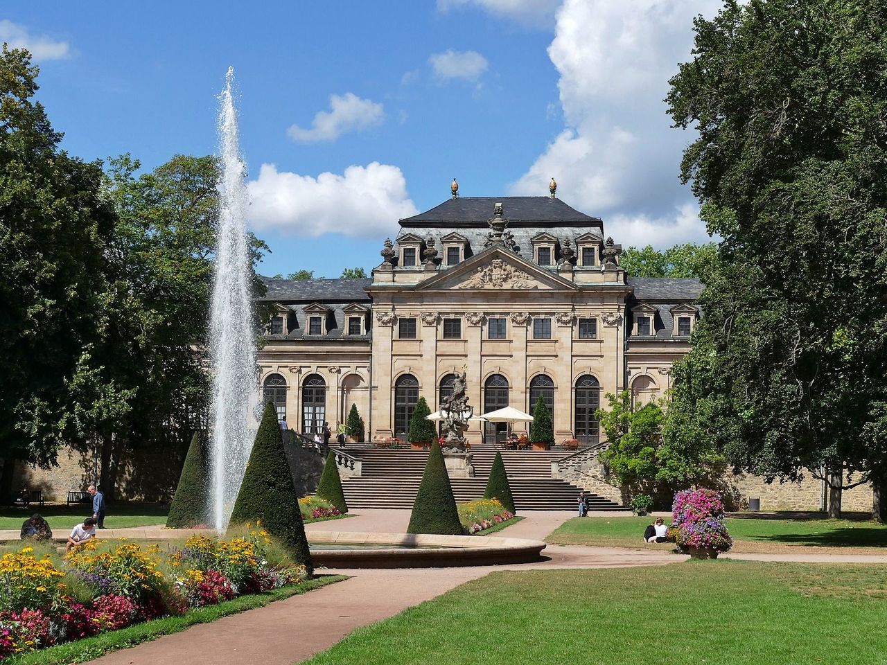 Fulda im Frühling